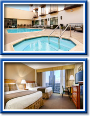 pool and room