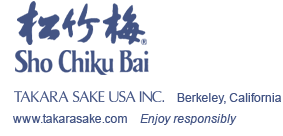 松竹梅 Sho Chiku Bai TAKARA SAKE USA INC. Berkeley, California. Enjoy responsibly