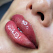 lip blushing tatoo