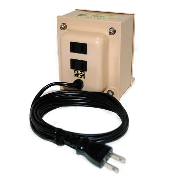 変圧器120V→100V 1500W（3つセット） 変圧器120V→100V 1500W（3つセット）