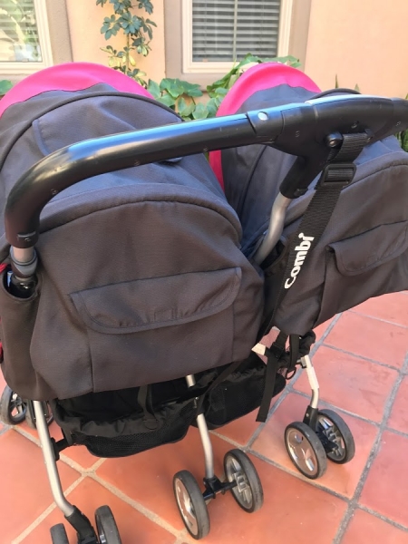 combi twin sport stroller
