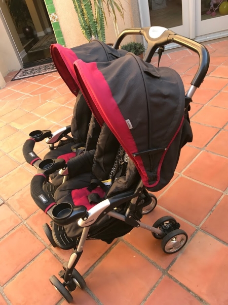 combi twin sport stroller