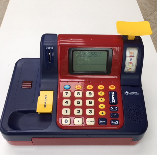 learning resources pretend & play teaching cash register