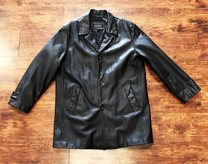 guess レザーコート