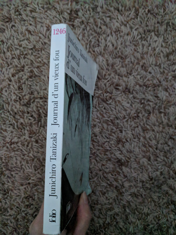 Junichiro Tanizaki Journal d'un vieux fou French version