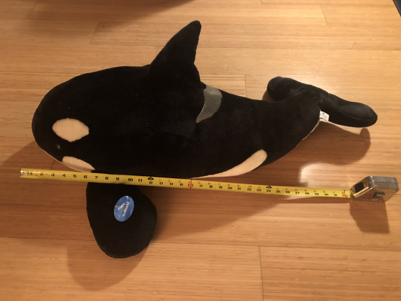 サンディエゴタウン クラシファイド Seaworld シャムー シャチ の抱きぐるみ