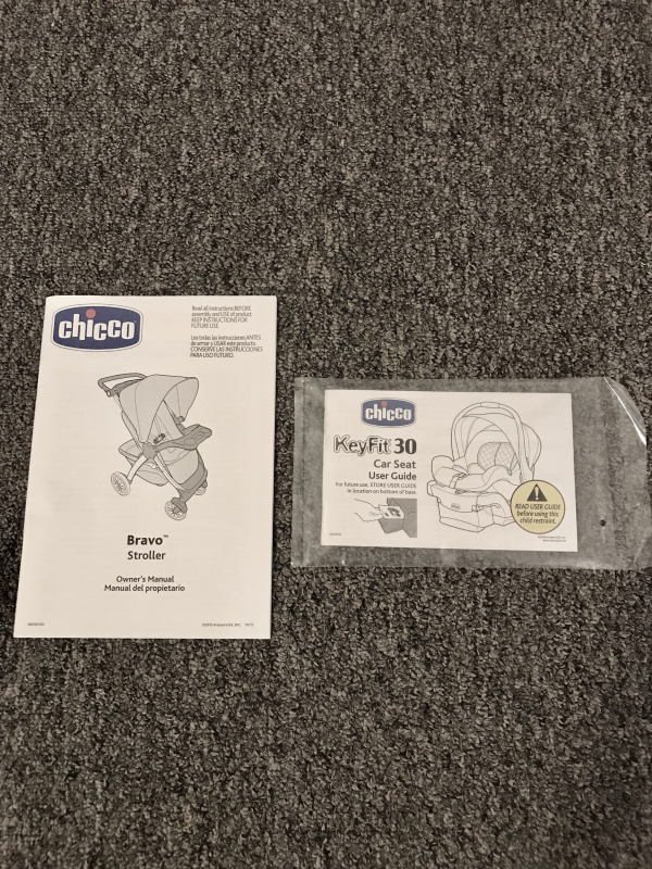 chicco bravo trio travel system manual
