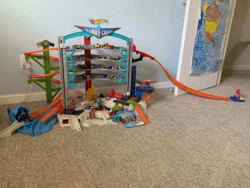 hot wheels ultimate car garage