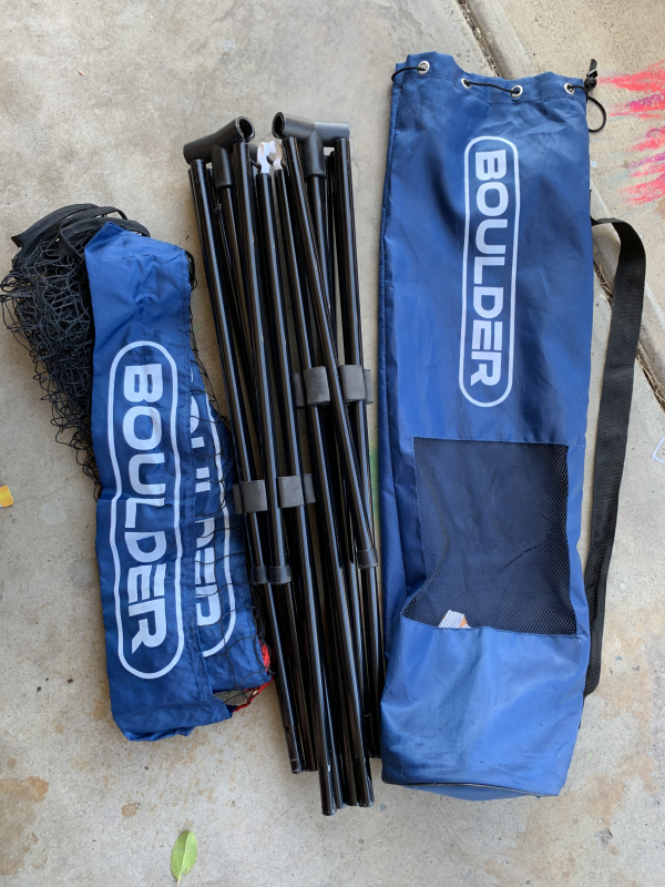 サンディエゴタウン クラシファイド[Boulder Portable Badminton Net Set Net for Tennis