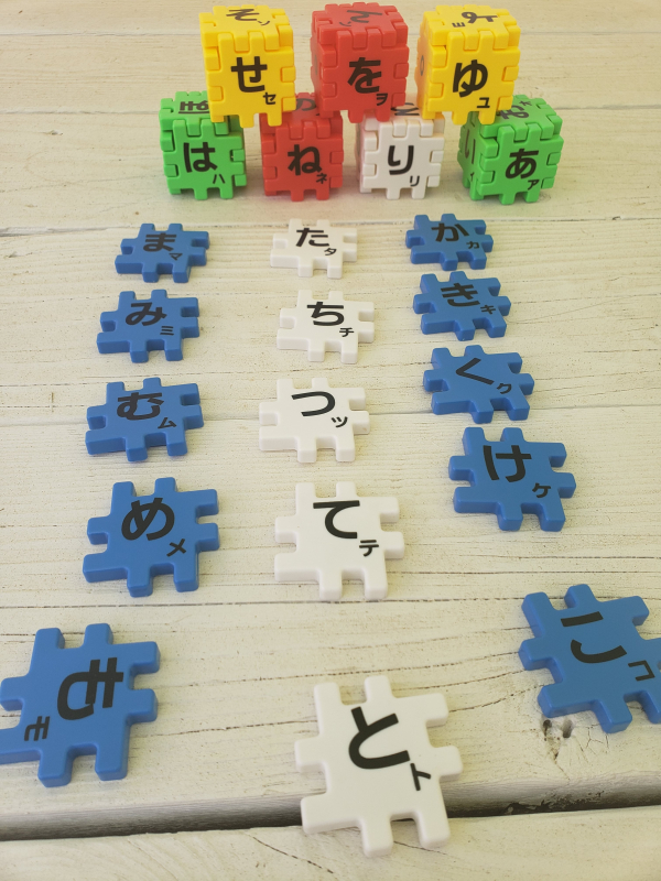 サンディエゴタウン クラシファイド ひらがなパズル ブロック