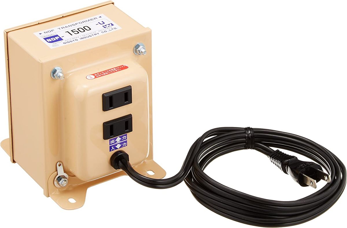 NISSYO industrial transformer NDF series (voltage down) 120V 100V1500W NDF-1500U