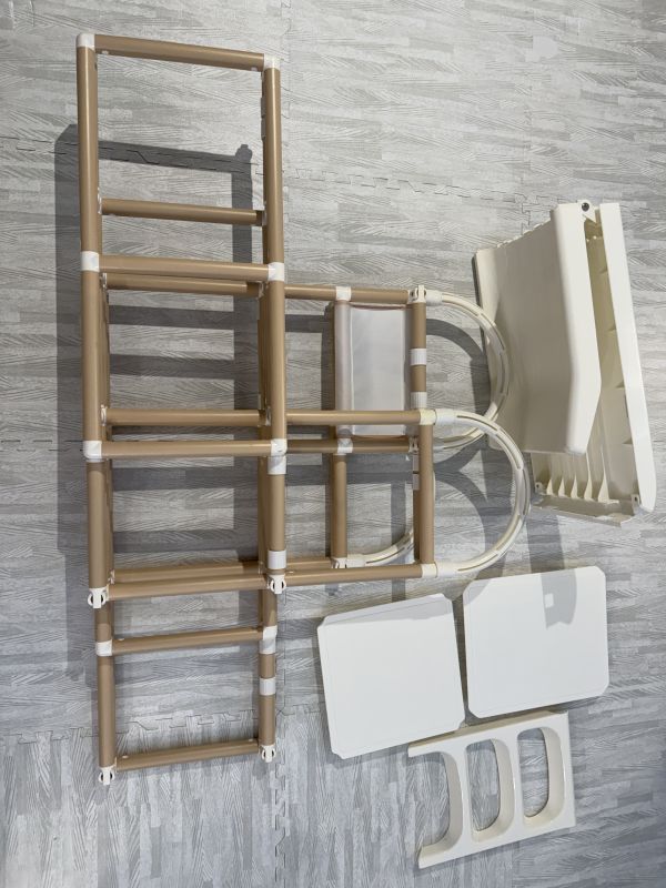 折りたたみジャングルジム・すべり台