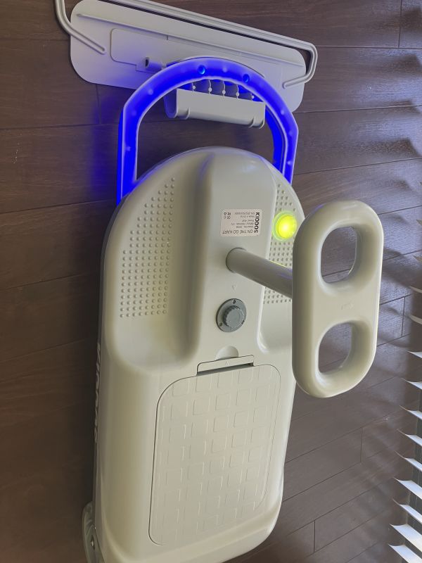 掃除用の部分は普段は収納した状態で乗れます
