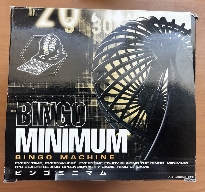 【BINGO ビンゴマシーン】$5