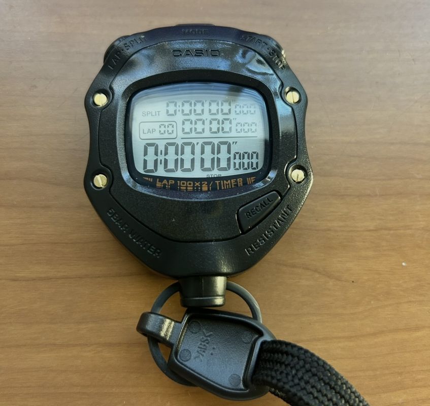 CASIO ストップウォッチ HS-80TW