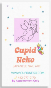 Cupid Neko Japanese Nail Art