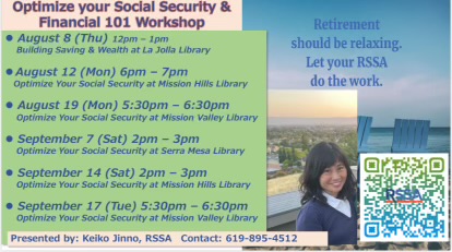Retirement should be relaxing. Let your RSSA do the work.