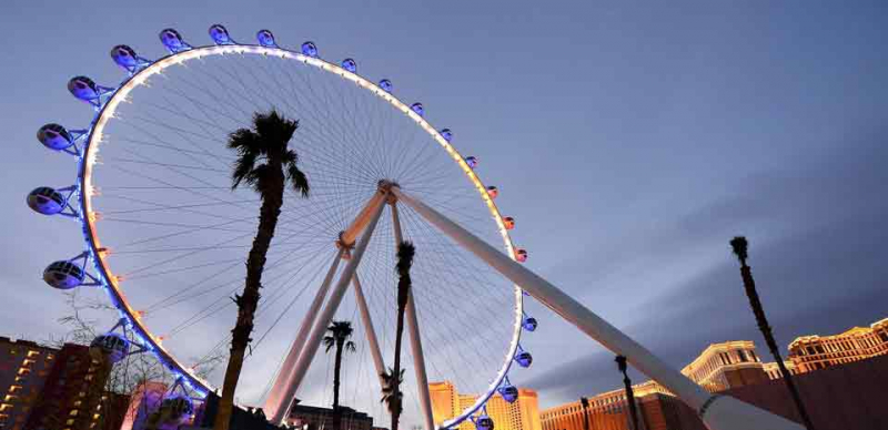 high roller observation wheel